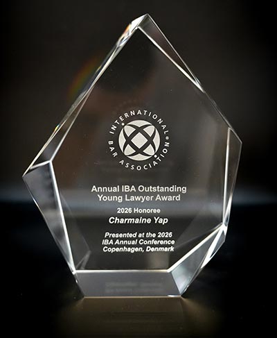 IBA Outstanding Young Lawyer Award