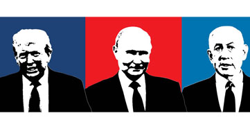 Trump, Putin and Netanyahu