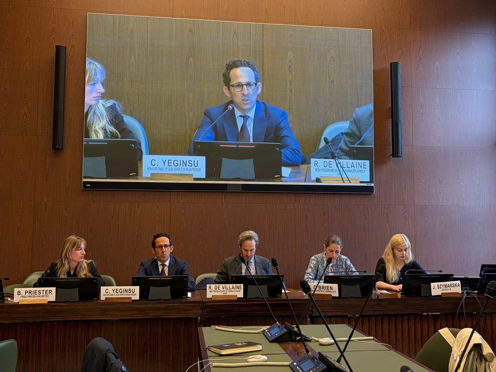 OCHCR and Estonia: Protection of Journalists in Exile
