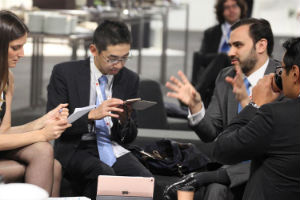 discussion around table