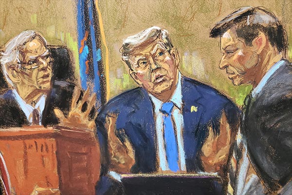 Trump – and the rule of law – on trial
