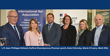 IBA gathers key legal figures to discuss state cooperation for the arrest and surrender of international crime suspects